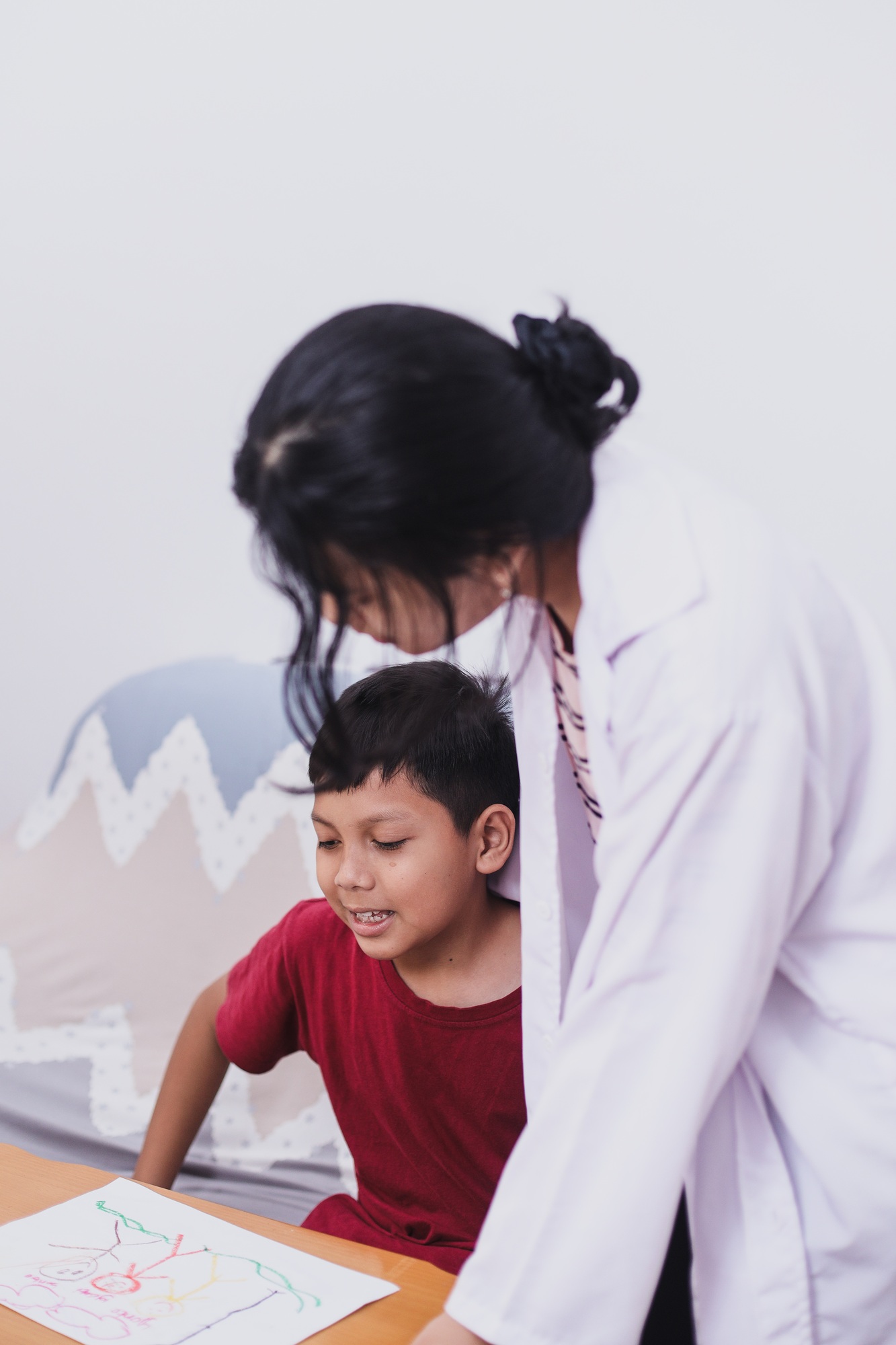 Children therapy session